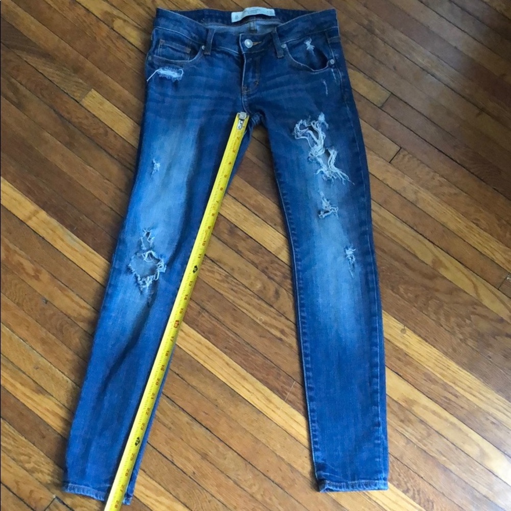 Abercrombie & Fitch destroyed jeans